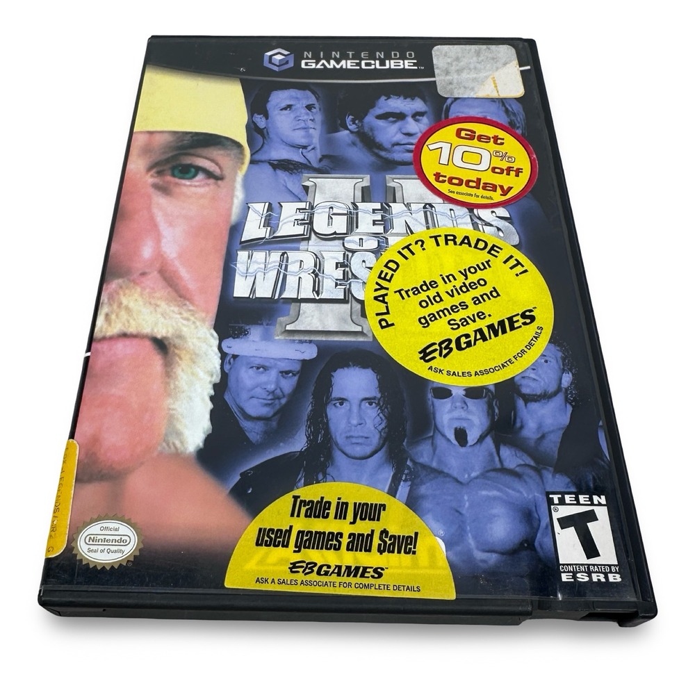 Legends of Wrestling II 2 Nintendo GameCube GCN 2002 Acclaim Hulk Hogan